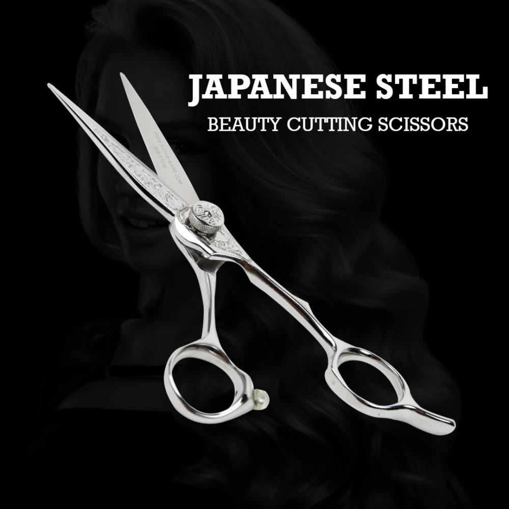 ShearsDirect Japanese Titainium Offset Ergomonic Handle Scissor