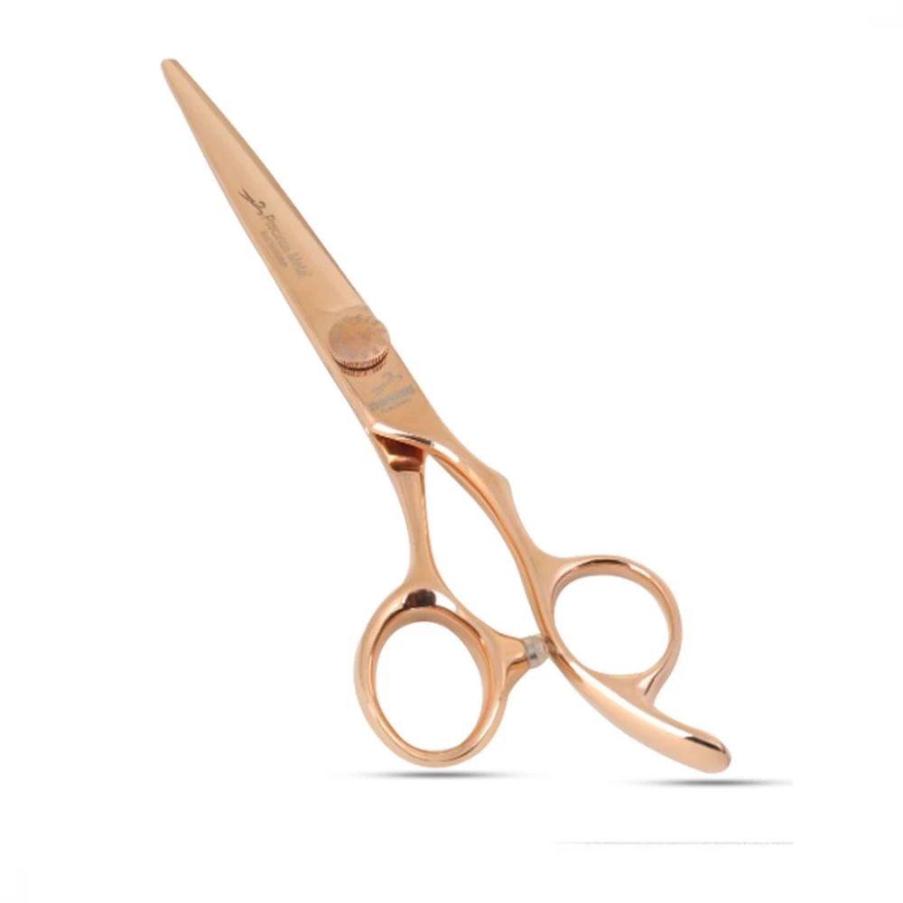 Professional Hair Cutting Scissors (Gold) - (ELITE AMG)